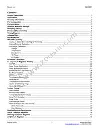MIC3001BML-TR Datasheet Page 3