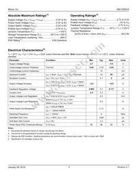 MIC33264YGK-TR Datasheet Page 3