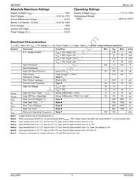 MIC5020BM-TR Datasheet Page 3