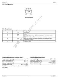 MIC5246-3.3BM5-TR Datasheet Page 2