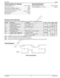 MIC809-5SYC3 Datasheet Page 3