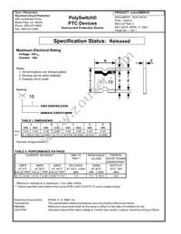 MICROSMD010-2 Datasheet Cover