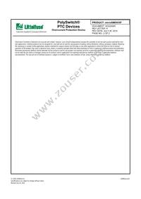 MICROSMD035F-2 Datasheet Page 2