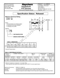 MICROSMD075-2 Datasheet Cover