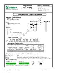 MICROSMD200F-2 Datasheet Cover