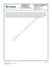 MICROSMD200LR-2 Datasheet Page 3