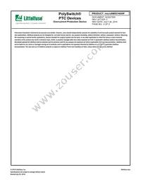 MICROSMDCH050F-02 Datasheet Page 2