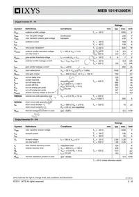 MIEB101H1200EH Datasheet Page 2