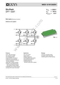 MIEB101W1200EH Datasheet Cover