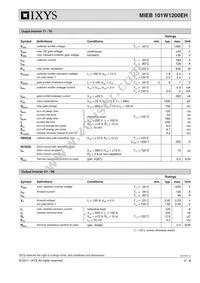 MIEB101W1200EH Datasheet Page 2