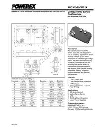 MIG300Q2CMB1X Datasheet Cover