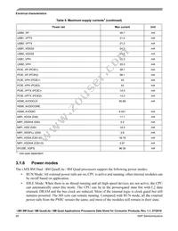 MIMX8MQ5DVAJZAA Datasheet Page 20