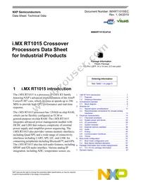 MIMXRT1015CAF4A Datasheet Cover