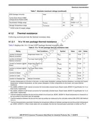 MIMXRT1015CAF4A Datasheet Page 15