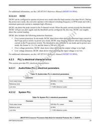 MIMXRT1015CAF4A Datasheet Page 23