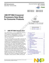 MIMXRT1064CVL5A Datasheet Cover