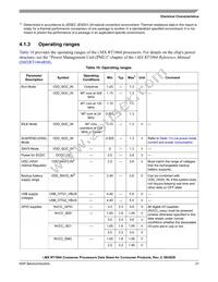 MIMXRT1064CVL5A Datasheet Page 21