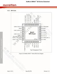 MINI51LDE Datasheet Page 16