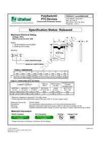 MINIASMDC030F-2 Datasheet Cover