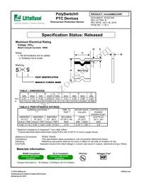 MINIASMDC050F-2 Datasheet Cover