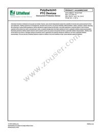 MINIASMDC050F-2 Datasheet Page 2