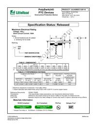 MINIASMDC125F/16-2 Datasheet Cover