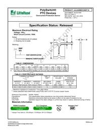 MINIASMDC260F/16-2 Datasheet Cover