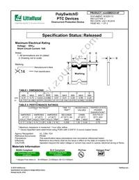 MINISMDC014F-2 Datasheet Cover