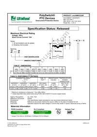 MINISMDC020F-2 Datasheet Cover