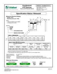 MINISMDC075F/33-2 Datasheet Cover