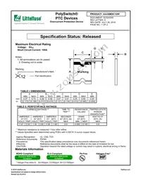 MINISMDC125F-2 Datasheet Cover