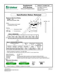 MINISMDC150F-2 Datasheet Cover