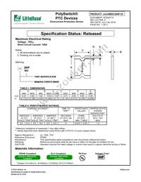 MINISMDC260F/16-2 Datasheet Cover