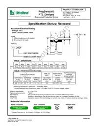 MINISMDC260F-2 Datasheet Cover