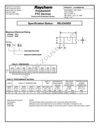 MINISMDE190-2 Datasheet Cover