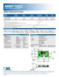 MINT1022A2405I01 Datasheet Page 2