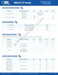 MINT3110A1908K01 Datasheet Page 4