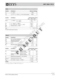 MIO1800-17E10 Datasheet Page 2