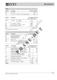 MIO600-65E11 Datasheet Page 2