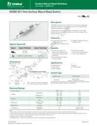 MISM-3V1B-6-10 Datasheet Cover