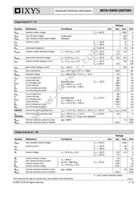 MITA10WB1200TMH Datasheet Page 2