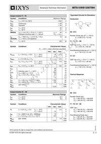 MITA15WB1200TMH Datasheet Page 2