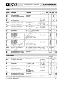 MITB10WB1200TMH Datasheet Page 3