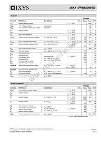 MIXA10WB1200TED Datasheet Page 3