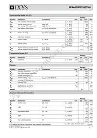 MIXA10WB1200TMH Datasheet Page 4
