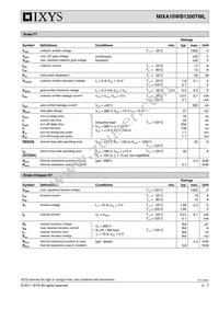 MIXA10WB1200TML Datasheet Page 3