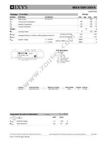 MIXA150R1200VA Datasheet Page 3