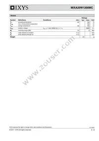 MIXA20W1200MC Datasheet Page 3