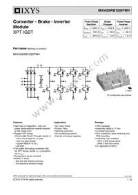 MIXA20WB1200TMH Datasheet Cover