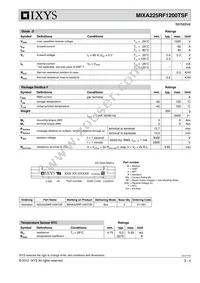 MIXA225RF1200TSF Datasheet Page 3